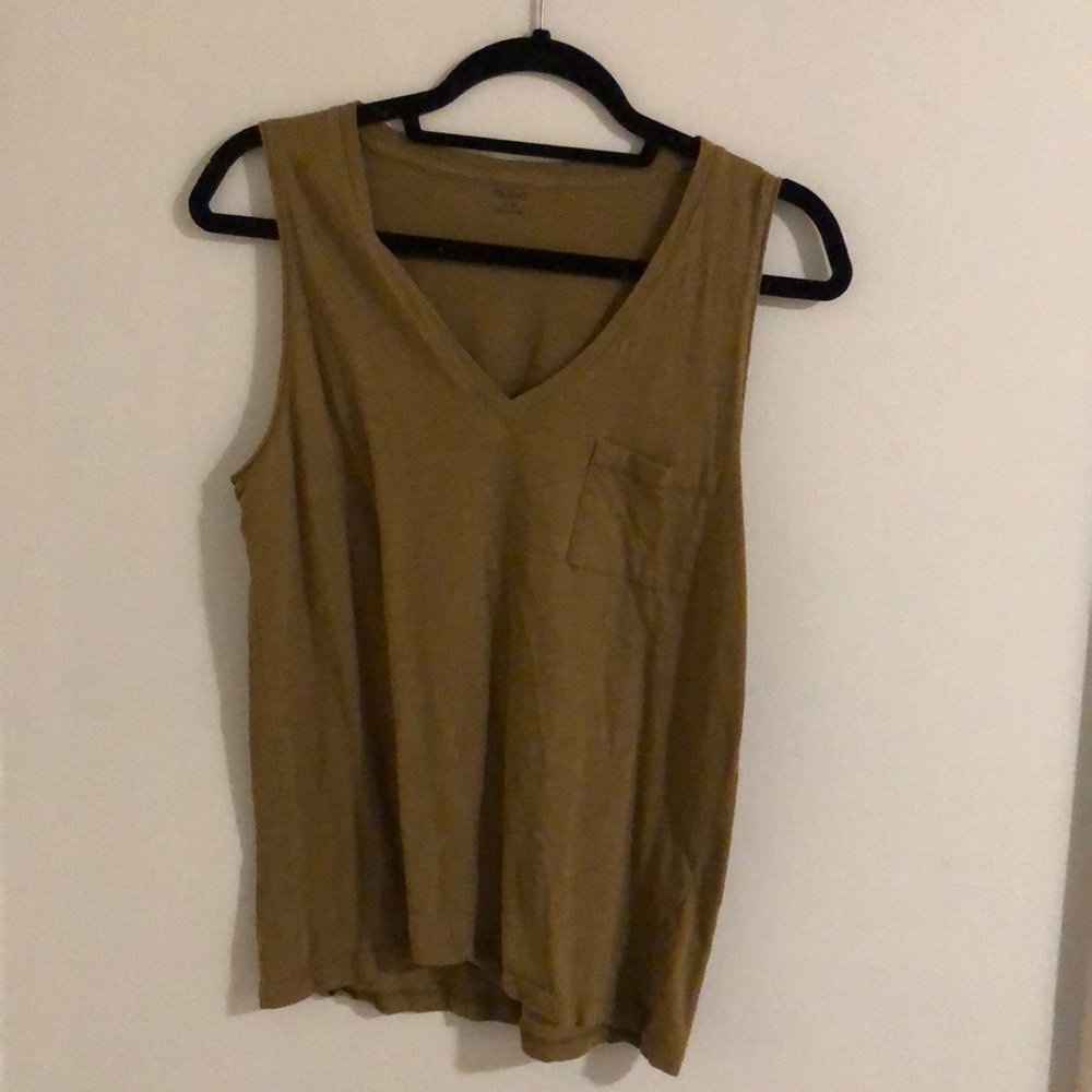 Madewell Mustard tee